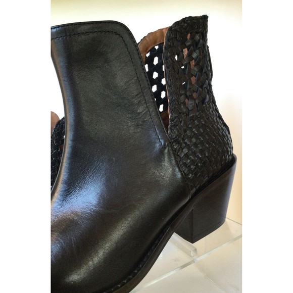 NEW LUCKY BRAND Kaedynce Leather Booties, Black (Size 7 M) - Picture 7 of 12